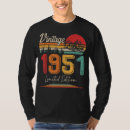 Buscar 1951 nacido camisetas Fiesta