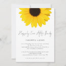 Buscar girasol boda invitaciones Minimalista