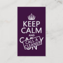 Buscar quehacer doméstico tarjetas de visita Criada