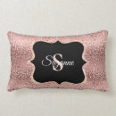 Buscar leopardo rosa cojines Monograma