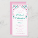 Buscar mehndi invitaciones Floral