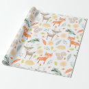 Buscar woodland papel de regalo Ducha de bebé