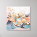 Buscar diseño abstracto geométrico lienzos Verde