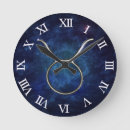 Buscar tauro relojes de pared Zodiaco