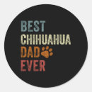 Buscar chihuahua pegatinas Chihuahua dad dad