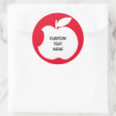 Buscar jugosa pegatinas Manzana