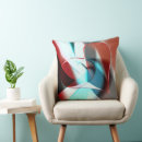 Buscar dibujo del corazón cojines Rojo