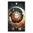 Buscar sol y luna tarjetas de visita Astrología