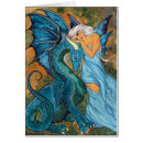 Buscar hada gótica postales Azul