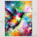 Buscar colibrí manualidades Azul