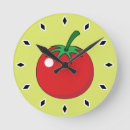 Buscar tomate relojes de pared Comida