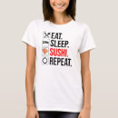 Buscar wasabi camisetas Rollo de sushi