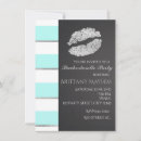 Buscar aqua 11x16 invitaciones Fiesta