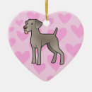 Buscar weimaraner adornos Amante del perro