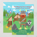 Buscar vikingos invitaciones Para niños