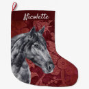Buscar caballo del navidad calcetines navideños Acuarela