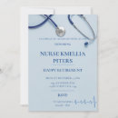 Buscar estetoscopio invitaciones Azul