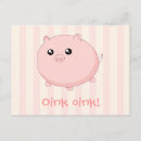 Buscar cerdo rosado postales Para niños