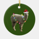 Buscar alpaca adornos Santa
