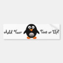 Buscar del pingüino pegatinas parachoque Pingüinos