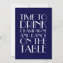 Buscar roaring twenties invitaciones Elegante