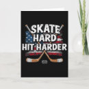 Buscar ropa de deportes tarjetas Palos de hockey