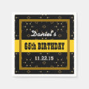 Buscar 65 años servilletas Fiesta de cumpleaños