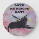 Buscar gatos lindos relojes de pared Para todos