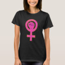 Buscar símbolo del feminismo camisetas Mujeres
