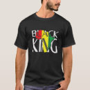 Buscar mono rey camisetas Negro
