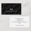 Buscar tipografía moderna tarjetas de visita Para él