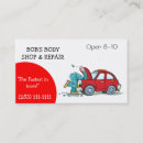 Buscar body shop tarjetas de visita Reparación