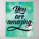 Buscar usted es hermoso posters Tipografía