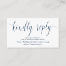 Buscar azul tarjetas rsvp Simple