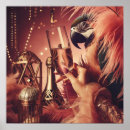 Buscar pavo real elegante posters Vintage