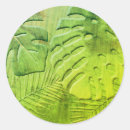 Buscar grabado en relieve pegatinas Verde