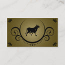Buscar toros tarjetas de visita Animal