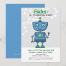 Buscar fiesta del robot invitaciones de cumpleaños Para todos