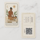 Buscar terapeutas del masaje tarjetas de visita Reiki