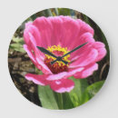 Buscar zinnia relojes de pared Flores