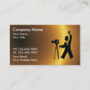Buscar videographer tarjetas de visita Estudio