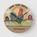 Buscar gallina relojes de pared Casa de campo
