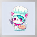Buscar cocinero lindo posters Gatito