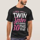 Buscar nacimiento gemelo camisetas Cumpleaños