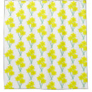 Buscar flores cortinas de baño Amarillo