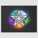 Buscar pentáculo papel de seda Bruja