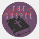 Buscar el evangelio pegatinas Biblia