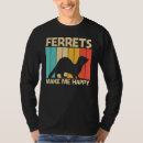 Buscar hurón del mascota camisetas Hombres