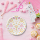 Buscar oro color rosa papel platos Para niños
