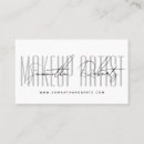 Buscar del maquillaje tarjetas de visita Moda